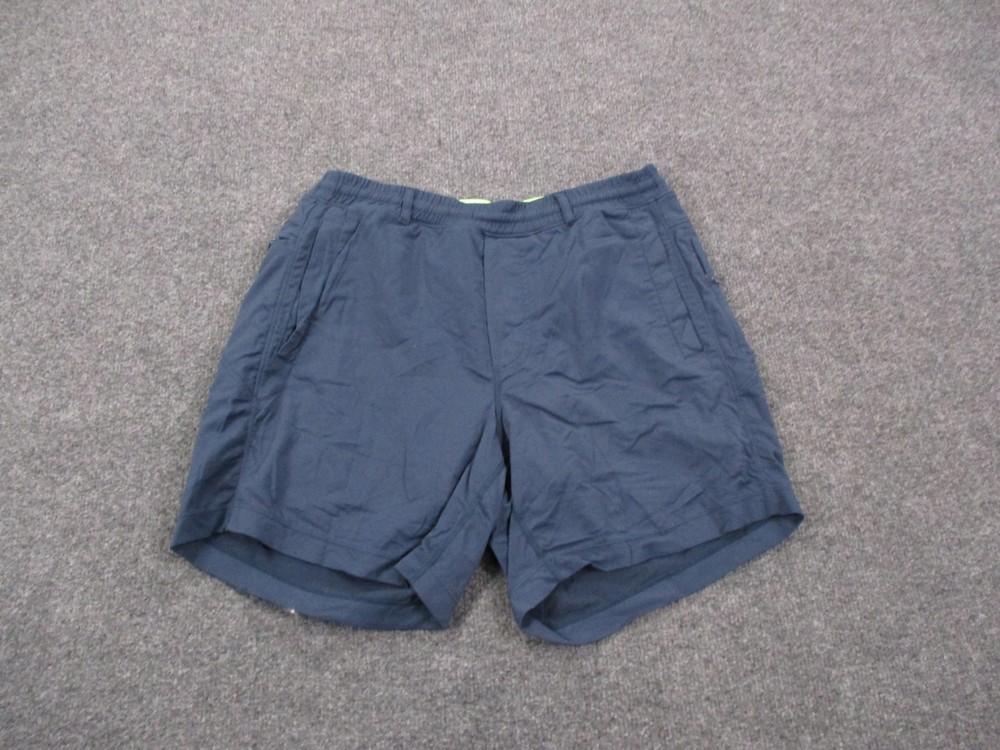 Birddogs Shorts Mens M Blue Nylon Athletic Performance Active Stretch Gym Sports