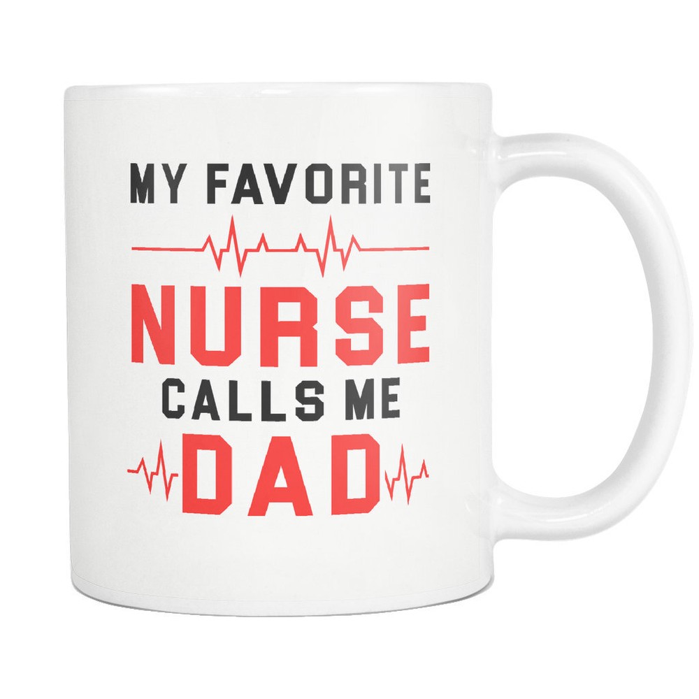 Gift From Nurse Dad Of Nurse Gift Dad Of Nurse Mug Gift From Nurse Daughter Dad