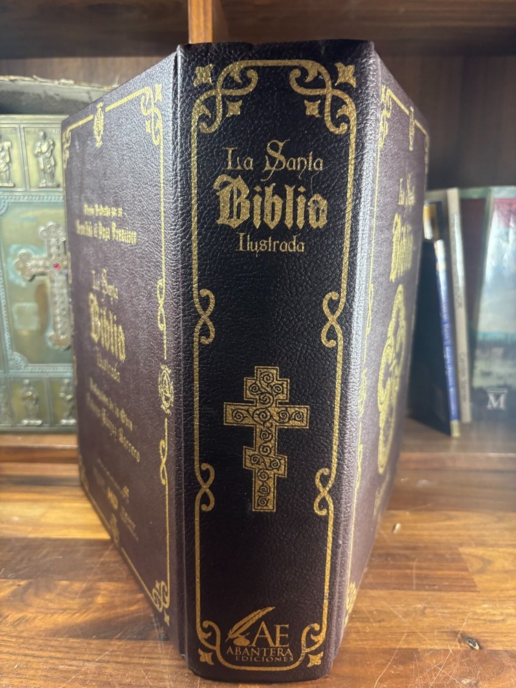 Illustrated Holy Bible Blessed by Pope Francis  W/ Photo Provenance, No. 2987
