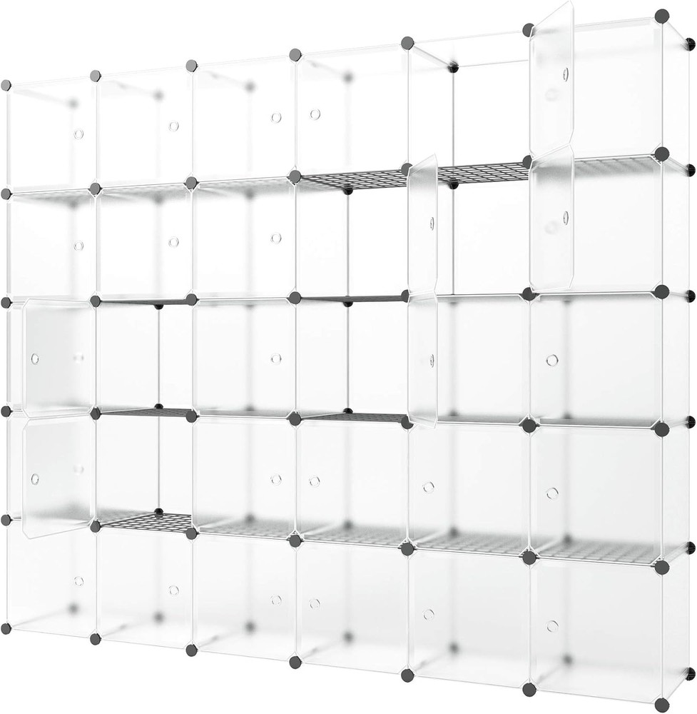 Portable Cube Storage Organizer Shelves for Room Organization