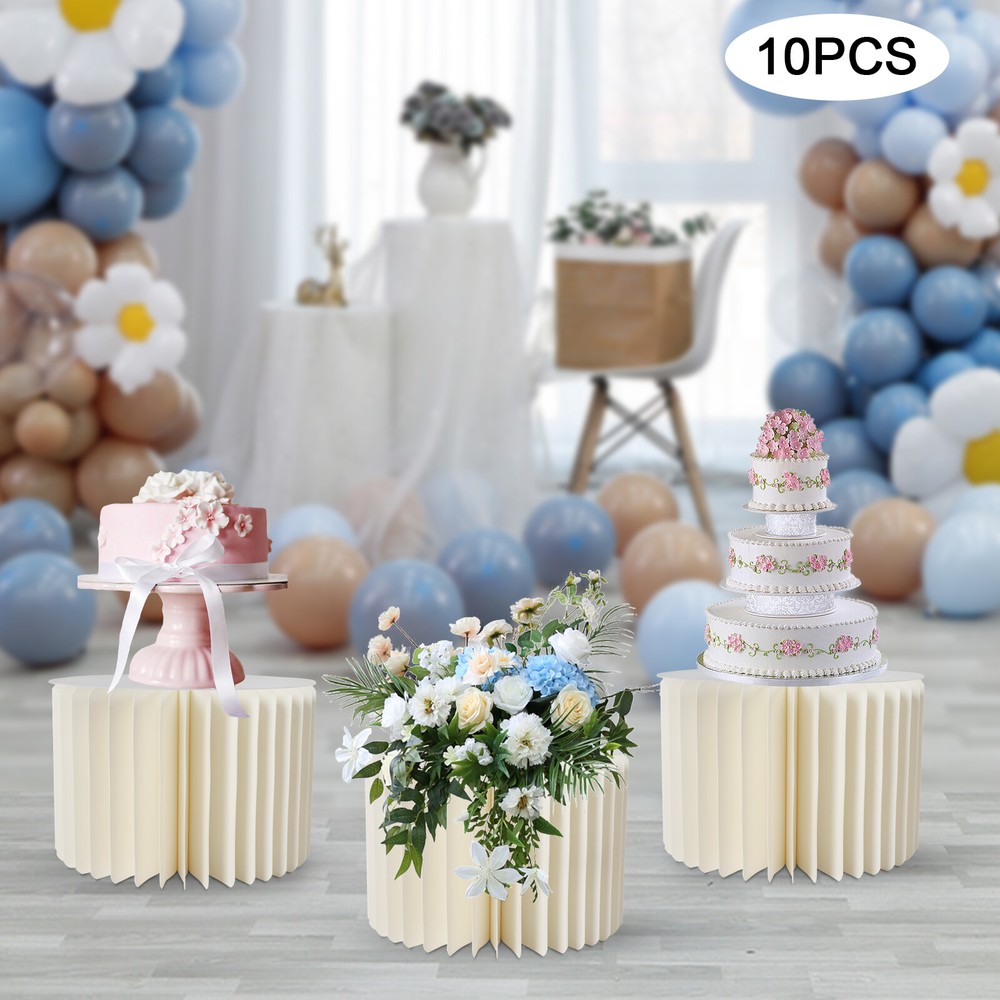 10 Pcs Flower Vase Flowers Stand for Party Tables Decoration Wedding Centerpiece