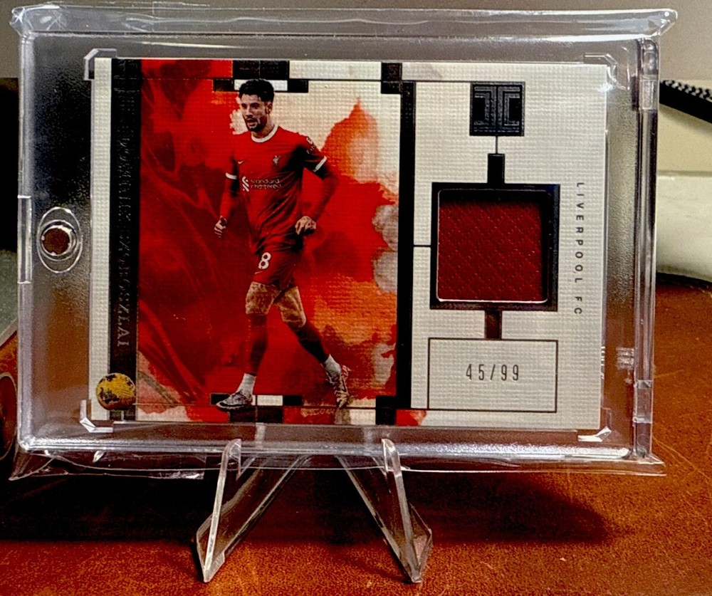 Dominik Szoboszlai 2023-24 Panini Impeccable EPL Soccer Patch /99 Liverpool (KG)