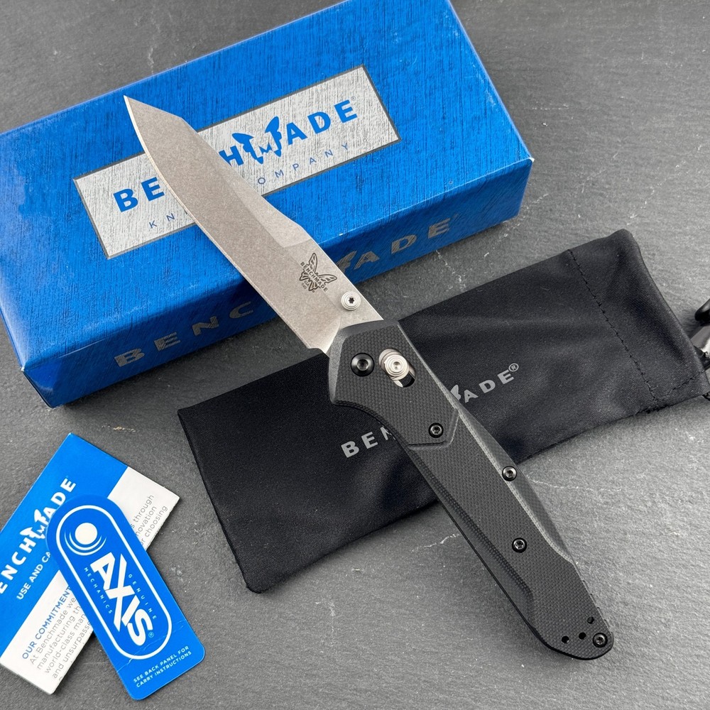 Benchmade 940-2 Osborne Black G10 Handle CPM-S30V AXIS Lock Folding Knife
