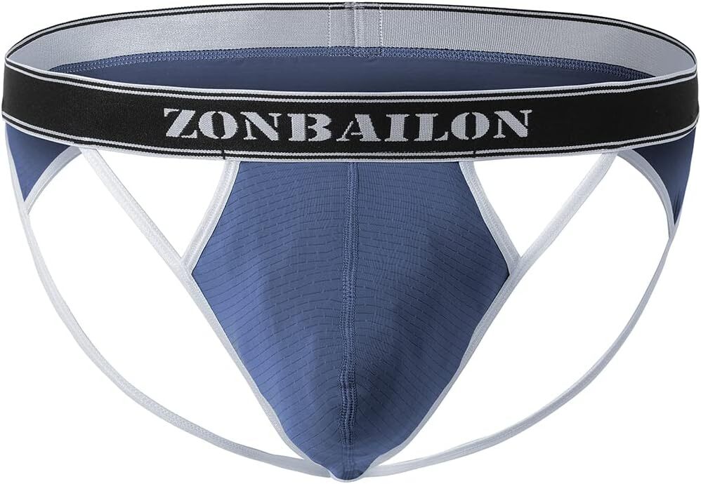 Men‘s Sexy G-String Comfort Fit Underwear Jock-Straps Briefs with Ball Pouch