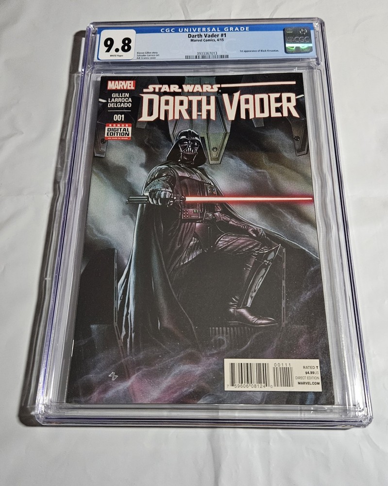Darth Vader #1 CGC 9.8 4/15  - 1st app. of Black Krrsantan