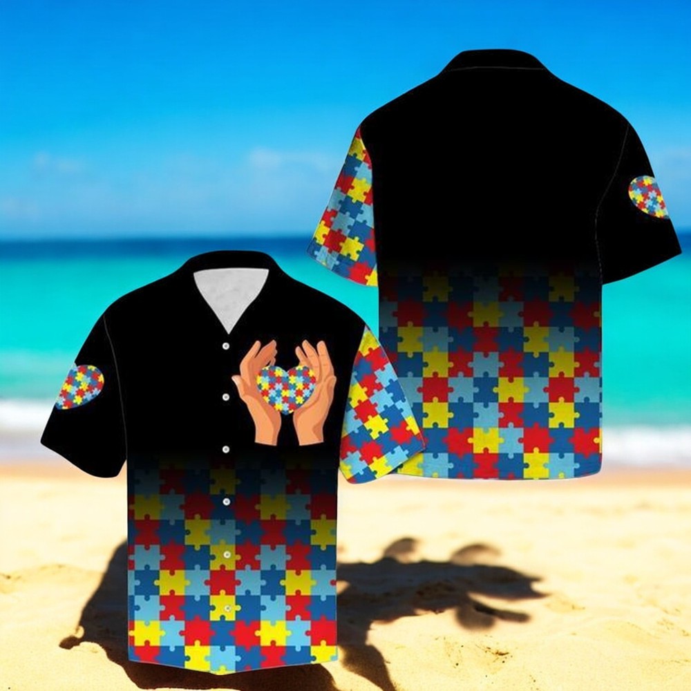 Amazing Autism Hawaiian Shir