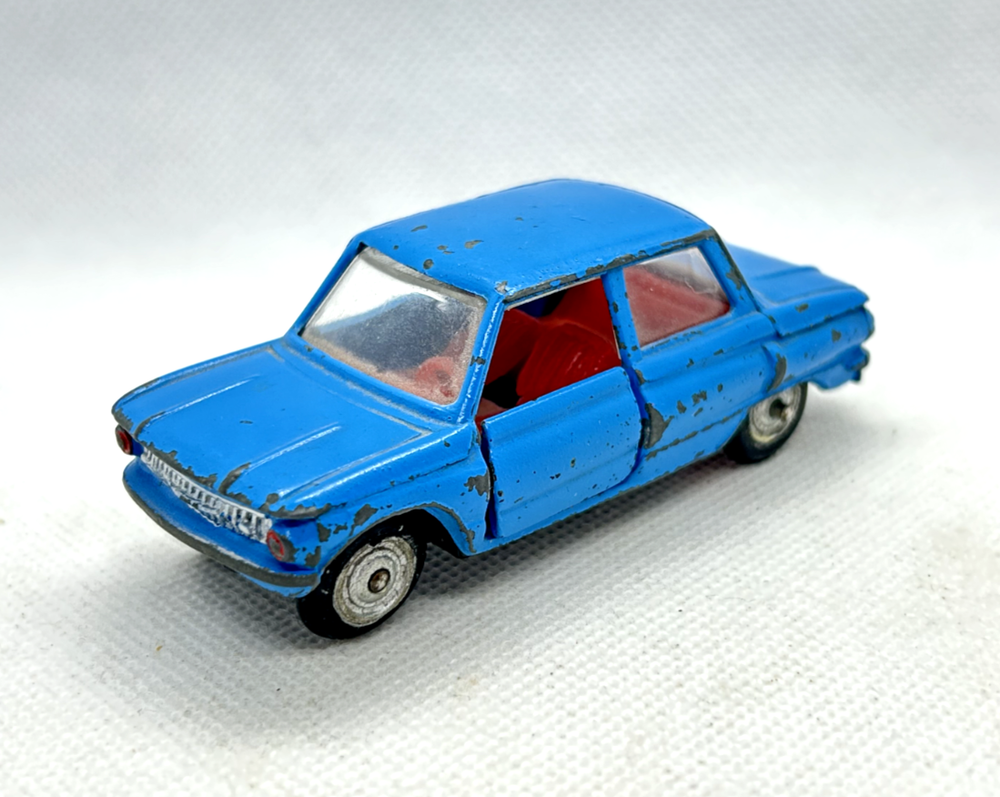 ZAZ 1:43 966 Vintage diecast Soviet toy car Rare model Zaporozhets 70s
