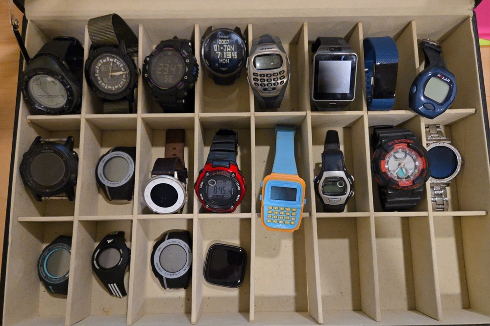 Big Watch Collection - Garmin, G-Shock, Smartwatches + More