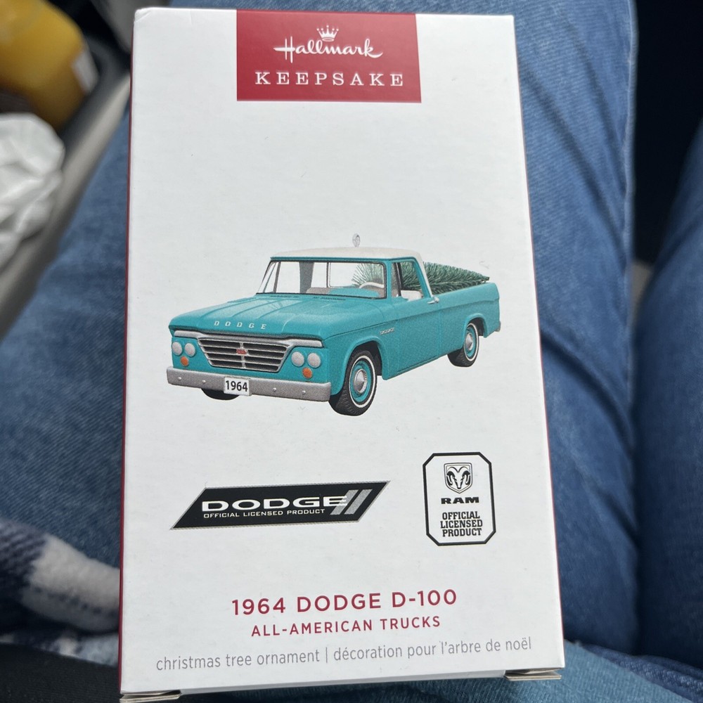 2024 Hallmark All-American Trucks 1964 Dodge D-100 Collectible Ornament