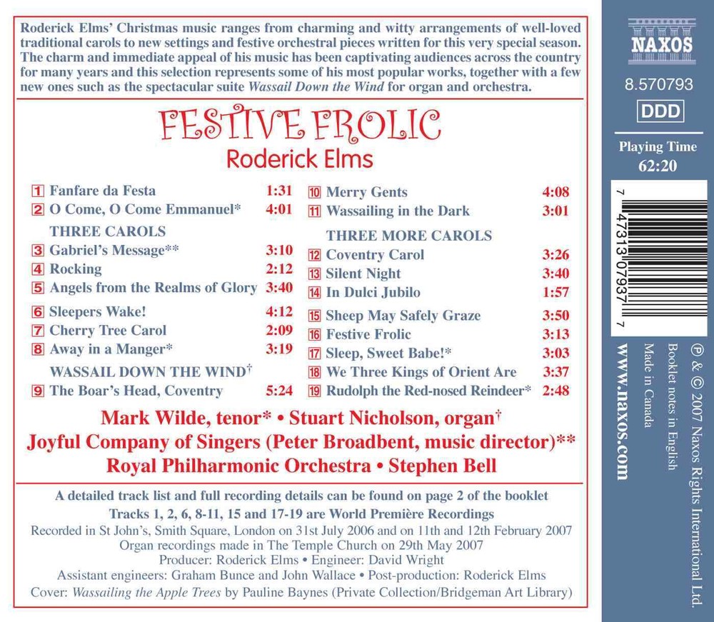 Festive Frolic by Roderick Elms - Joyful Holiday Piano Music