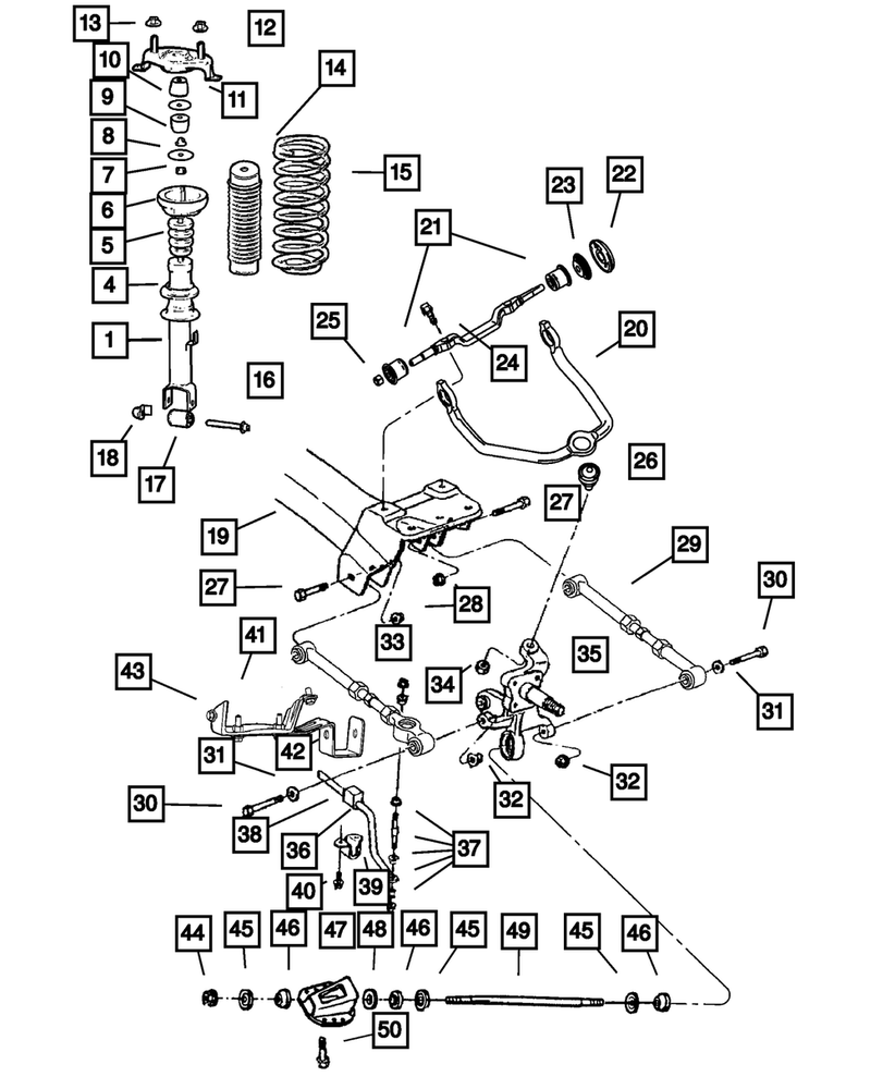 Genuine Mopar Shock Absorber Dust Shield 4764467AD