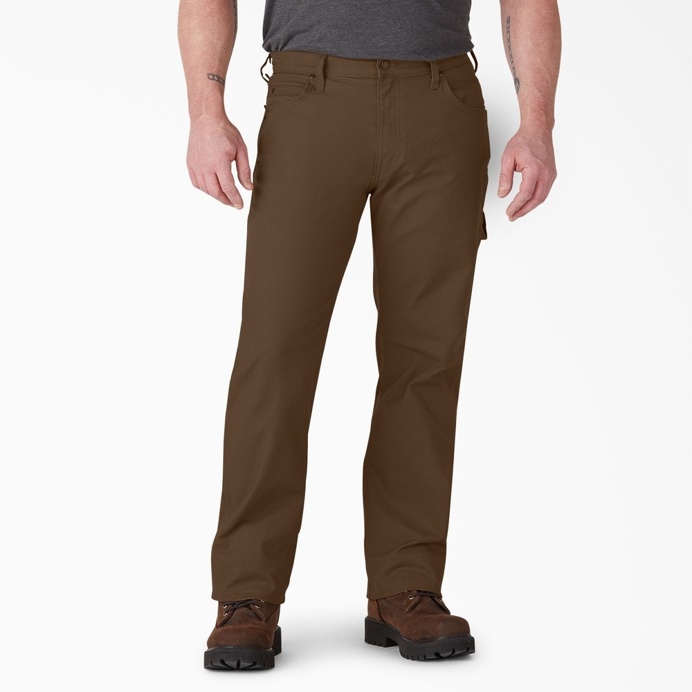 Dickies Mens Flex Duck Utility Jean Durable Comfort Work Pants