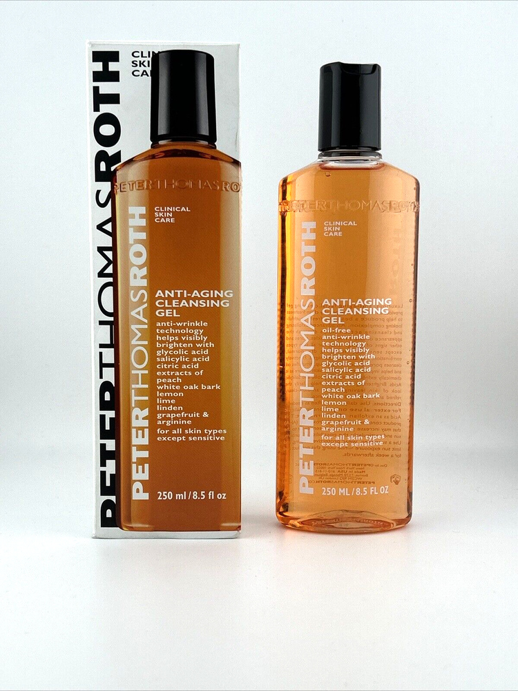Peter Thomas Roth Anti-Aging Cleansing Gel 8.5oz / 250 ml Sealed ( No Box )