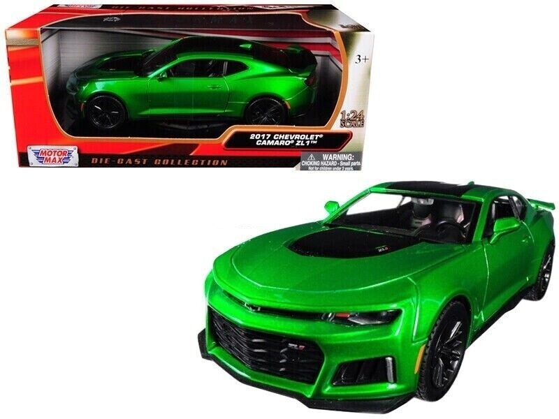 MOTORMAX 2017 CHEVROLET CAMARO ZL1 1/24 DIECAST CAR 79351