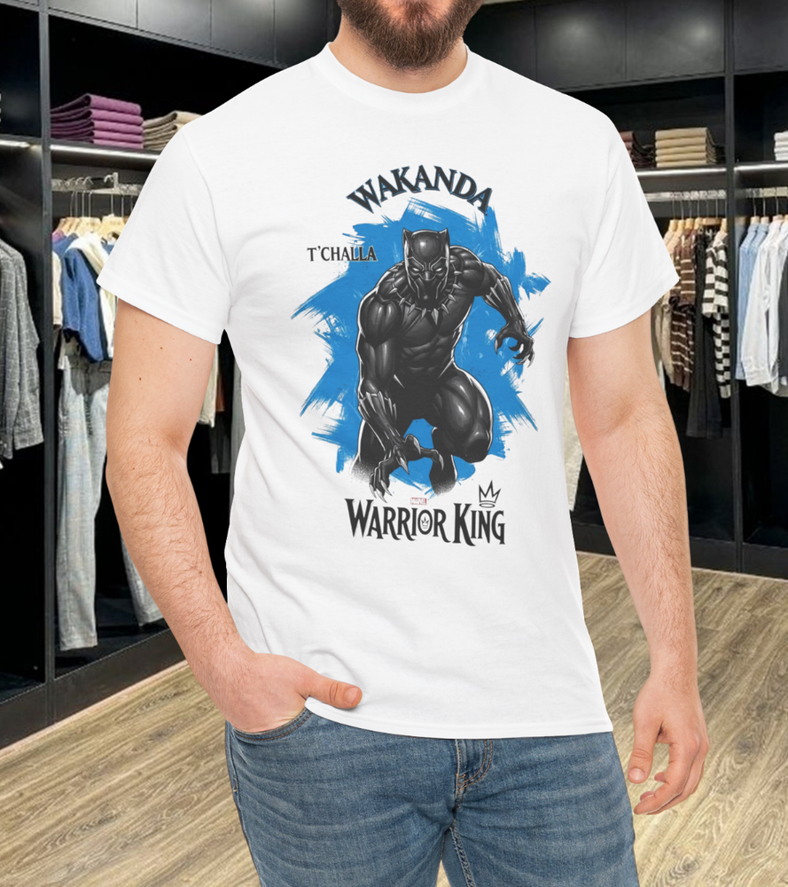 BLACK PANTHER COTTON UNISEX T-SHIRT