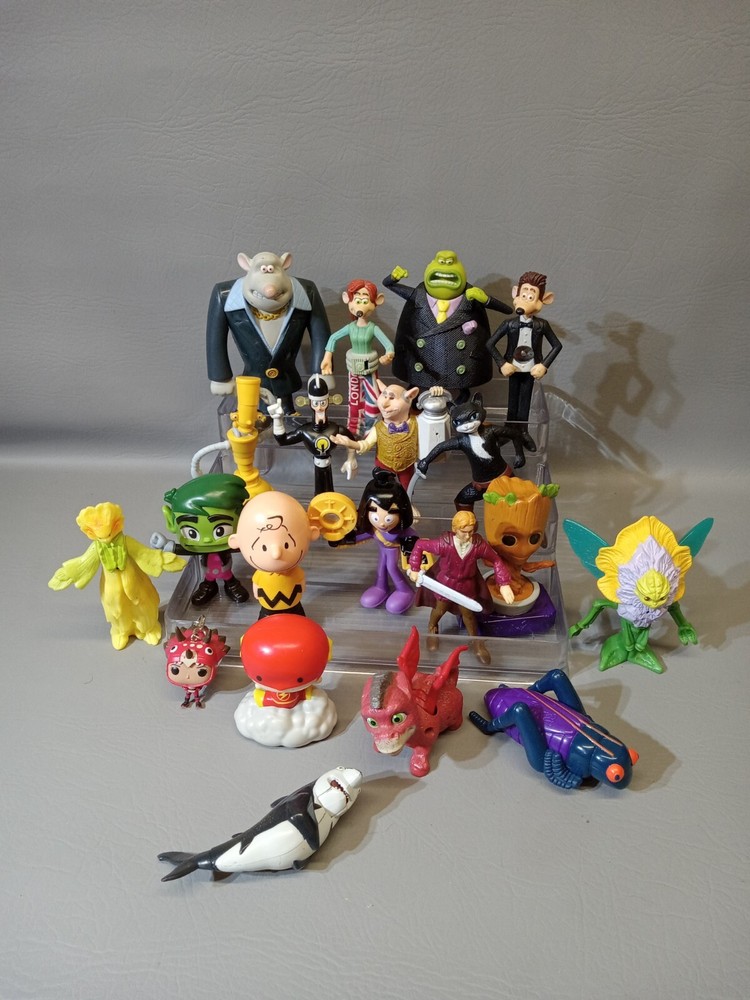 Mixed Lot Of 20 Kids Meal Toys Collectibles McDonald's Burger King