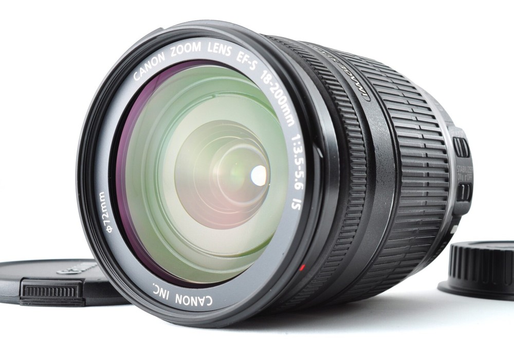 Canon EF-S 18-200mm F3.5-5.6 IS [Near MINT] Versatile All-in-One Zoom Lens