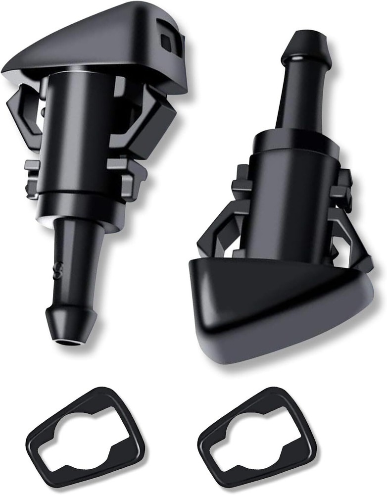 2PCS Universal Windshield Washer Nozzles for Chrysler Dodge Jeep Vehicles
