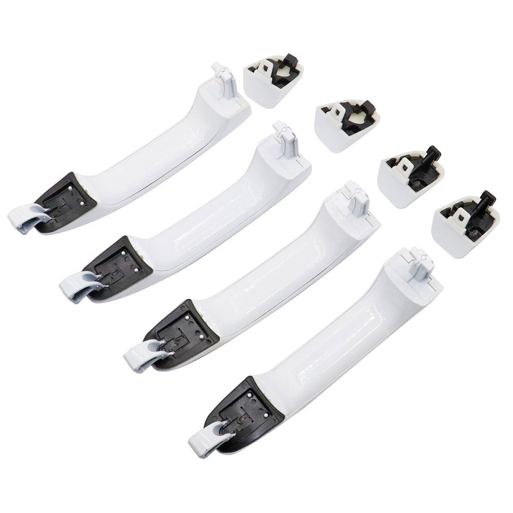 4x Olympic White Door Handles For GMC Sierra 1500 Limited 2019 13583680