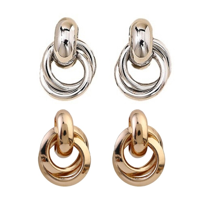 Lightweight Alloy Everyday Wear Ear Studs for a Stylish Look  