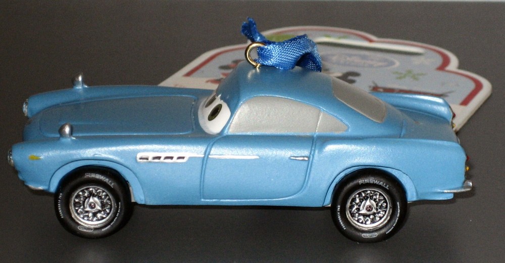 New Blue Cars 2 Finn McMissile Ornament