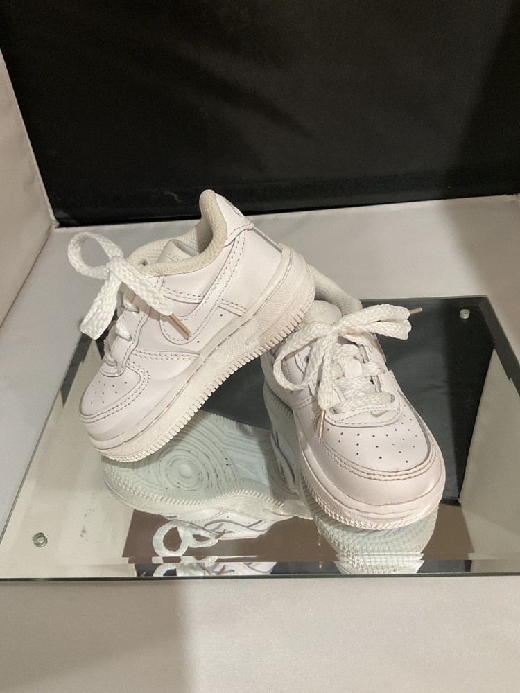 NIKE Air Force 1 white boy girl toddler size 5c