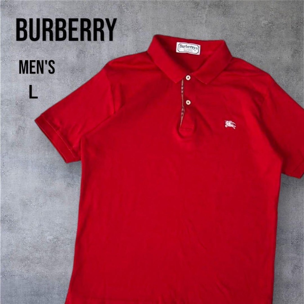 Burberry short-sleeved polo shirt Men's Fashion from Japan