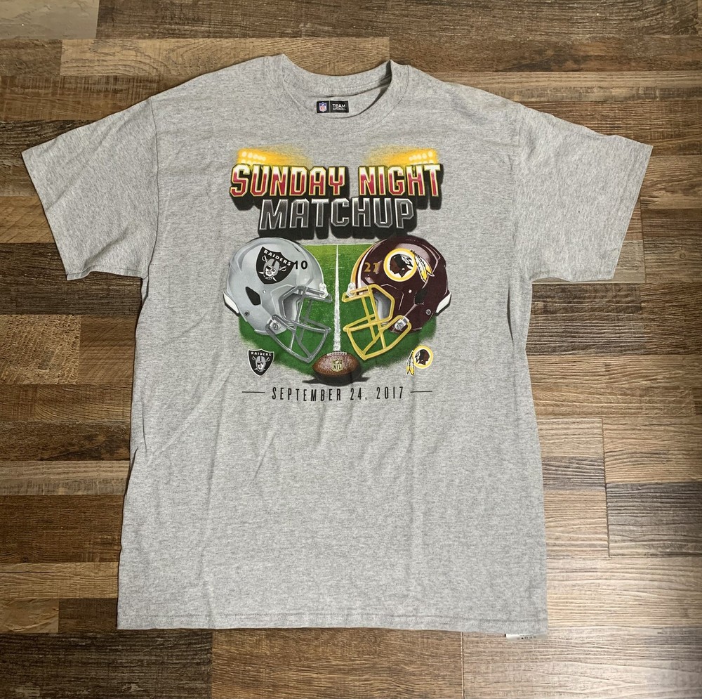 Washington Redskins NFL Sunday Night Game T-Shirt - Large