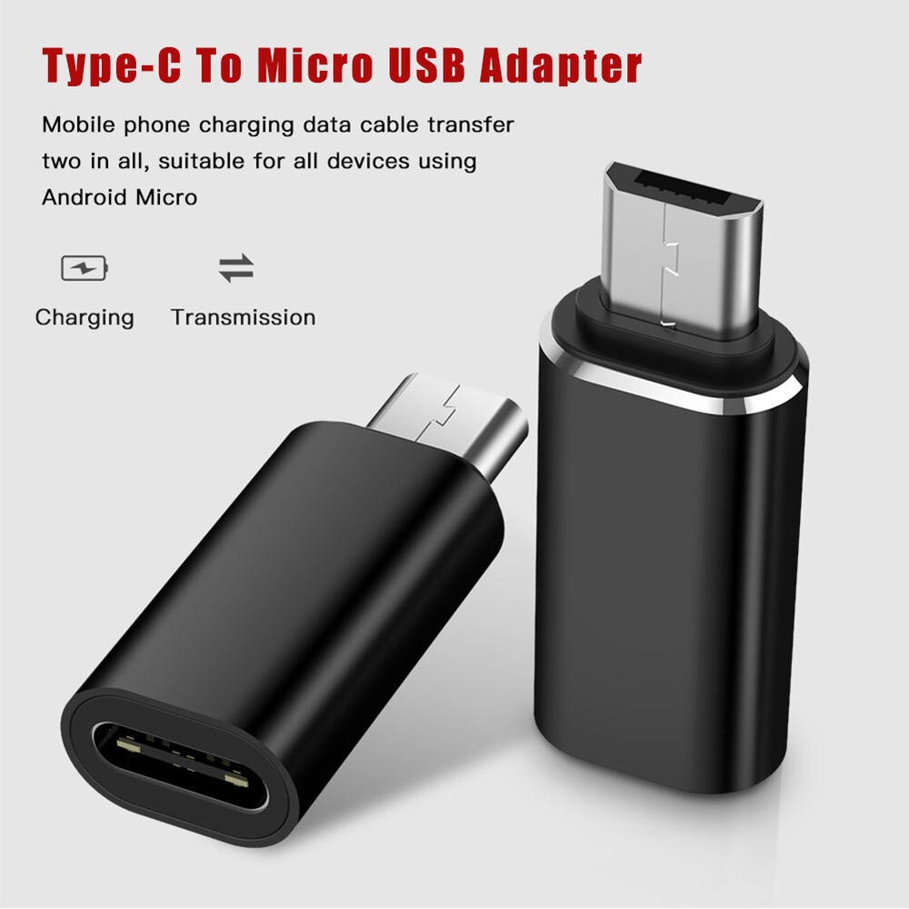 Type-C USB Splitter Adapter for Charging & Data Transfer
