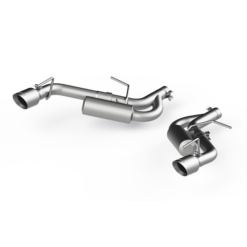 MBRP Armor Lite Axle-Back Exhaust for 2016-2023 Camaro 2.0T 3.6L Non-NPP Models-image