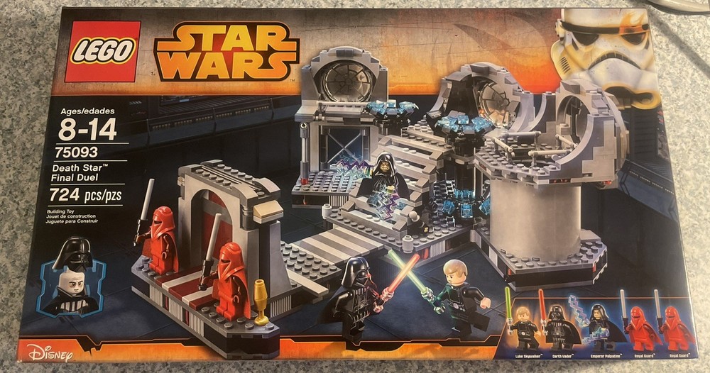 LEGO #75093 Star Wars: Death Star Final Duel New In Box Sealed Disney