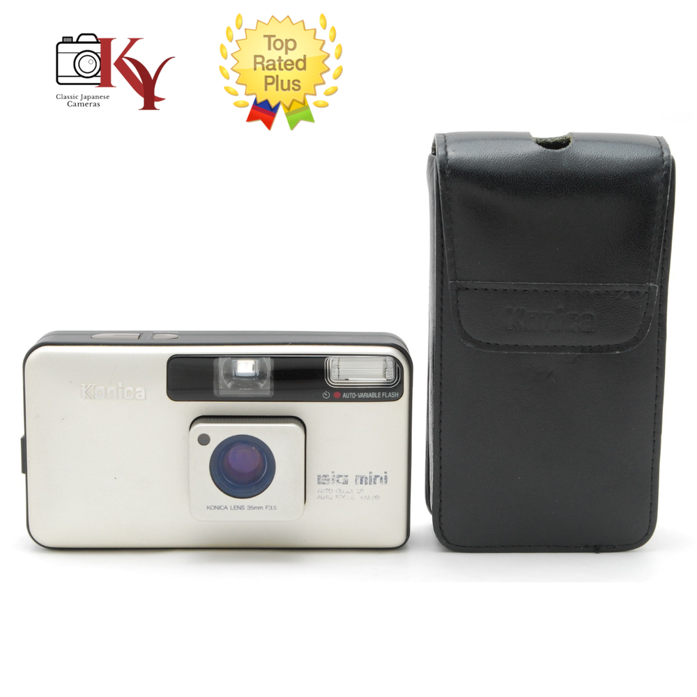 ⏯️ [NEAR MINT] Konica Big Mini BM-201 Point & Shoot 35mm Film Camera From JAPAN