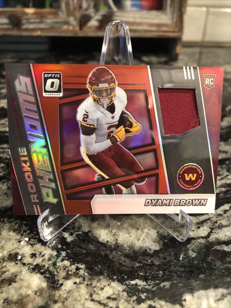 2021 Panini Donruss Optic - Rookie Phenoms Patch Red Prizm Dyami Brown RC🔥🔥🔥