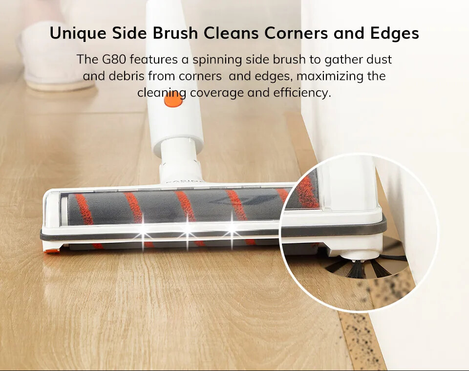 Powerful 22KPA Cordless Handheld Vacuum with LED Light