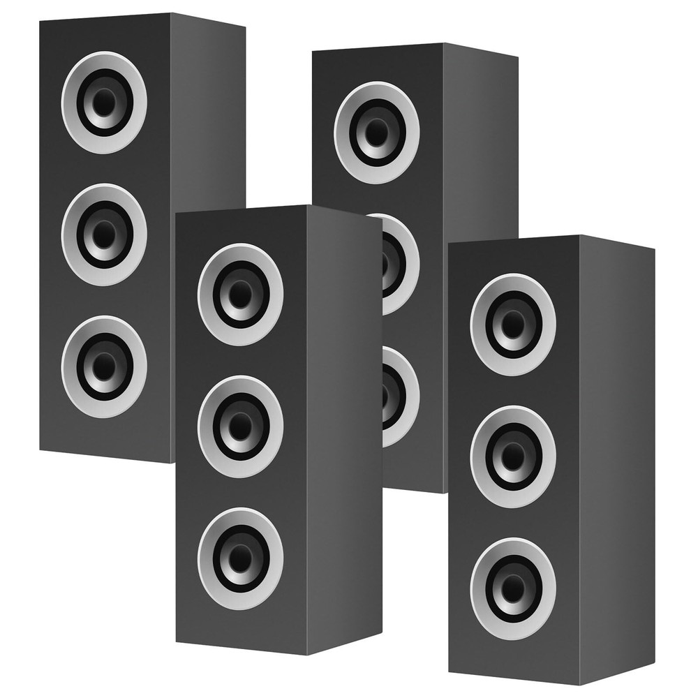 Humyoun 4 Pcs 80s 90s Party Decorations Hip Hop Party Favor 16.5 x 5.9 x 5.9 ...