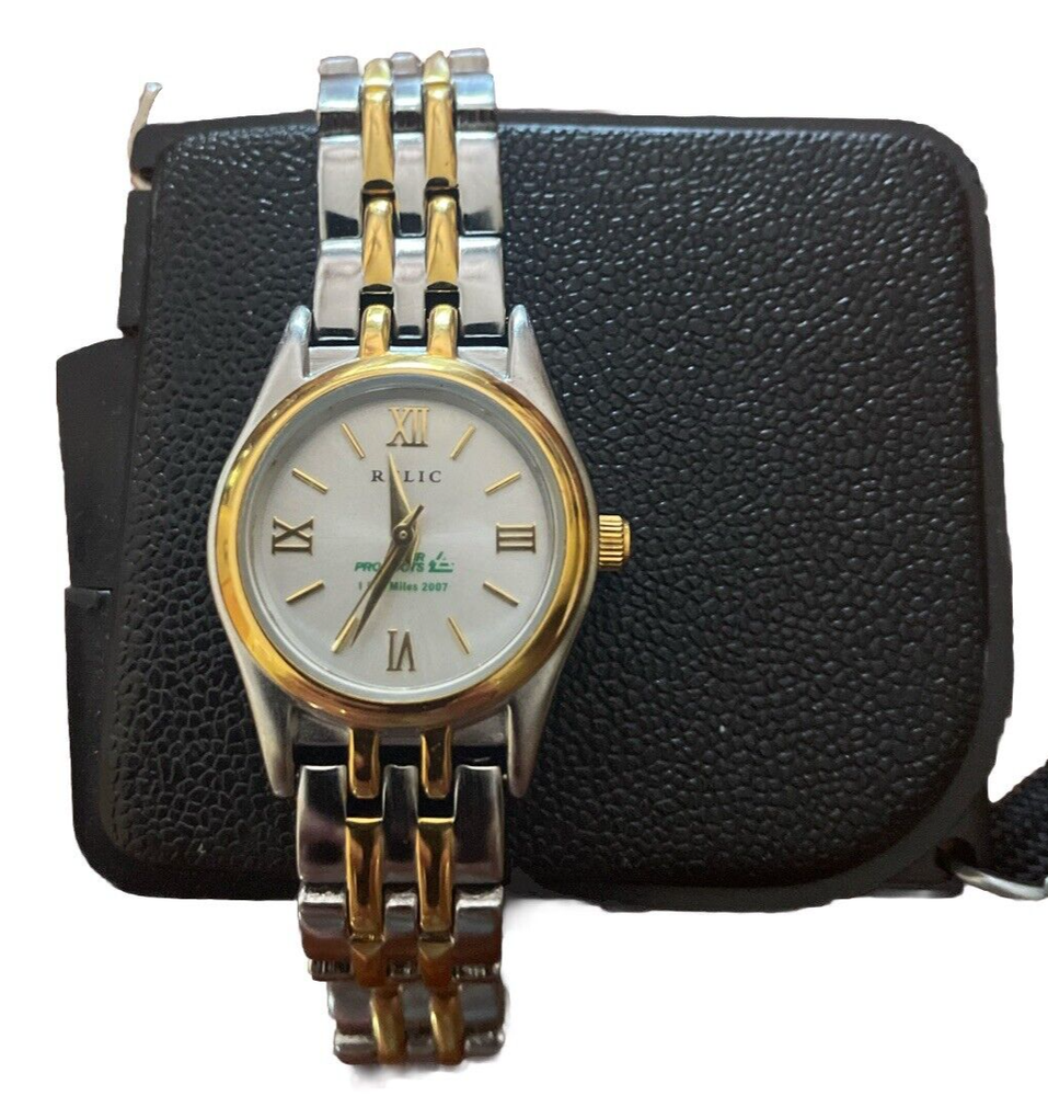 Ladies RELIC All Silver Tone Dress/Casual Quartz Bracelet Watch, Promotion item