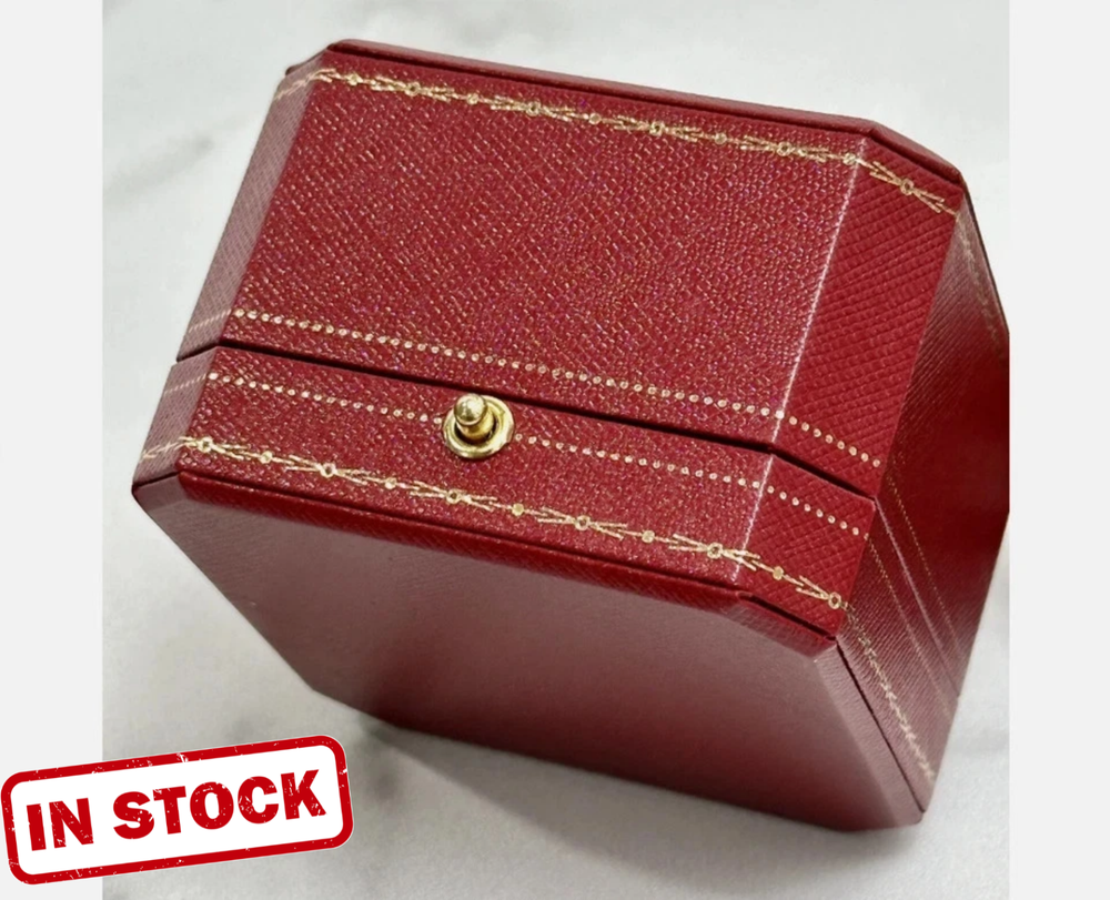 Cartier Signature Love Ring Red Travel Case - Empty Luxury Box