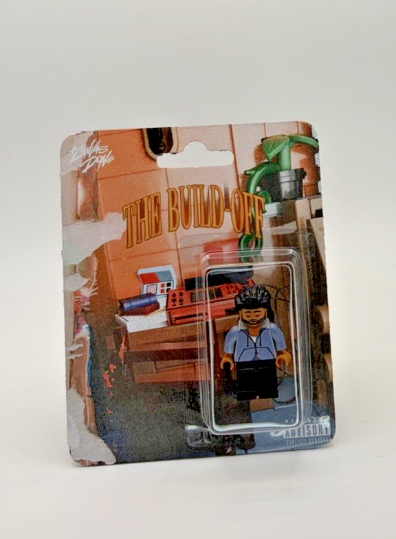 The Canvas Don: J Cole The Build off Custom Printed Minifig
