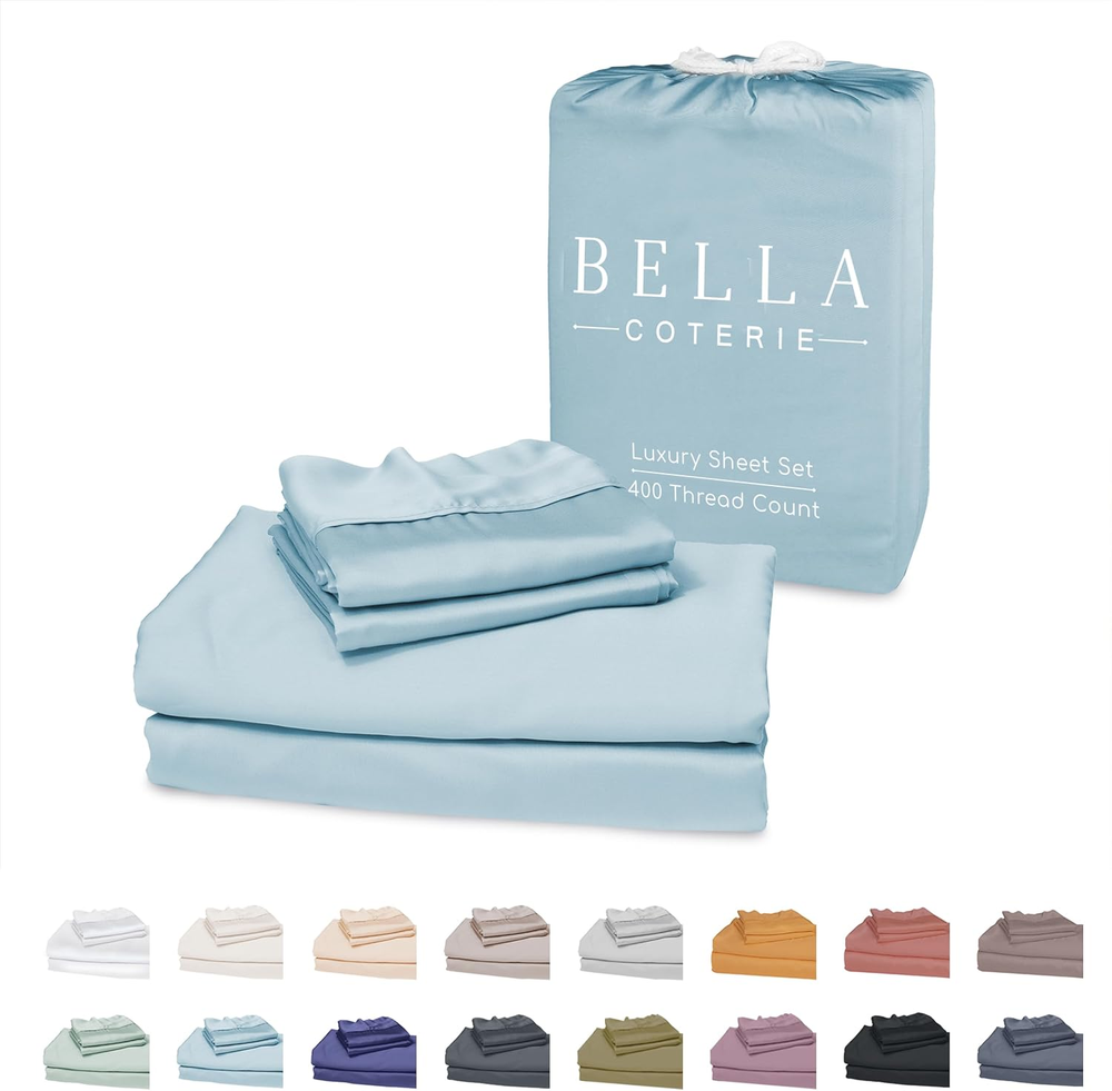 Luxury King Bamboo Viscose Sheet Set | Organic & Ultra-Soft