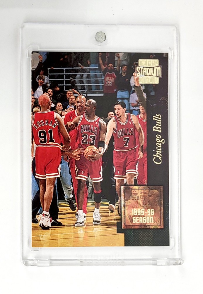 1996-97 Chicago Bulls Michael Jordan Dennis Rodman Toni Kukoc Golden Moments #3