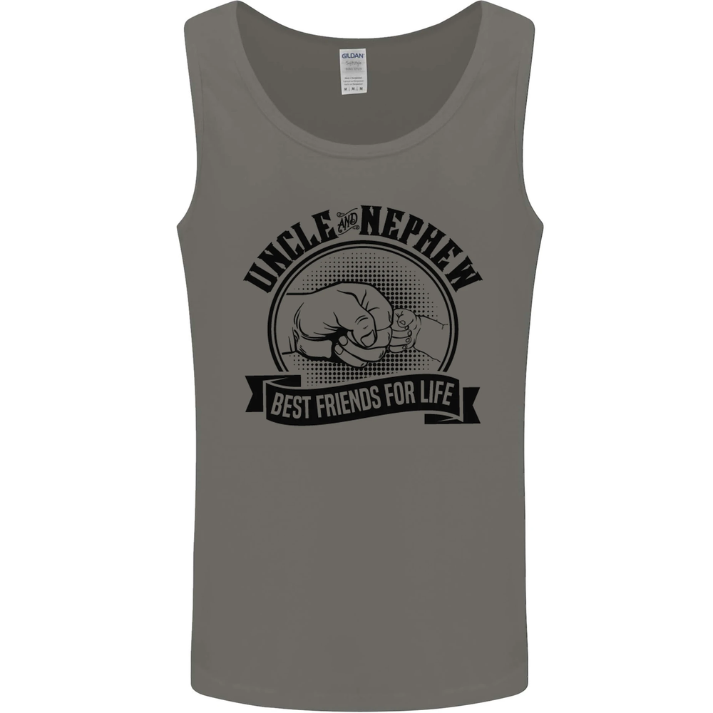 Uncle Nephew Best Friends Matching Vest Tank Top for Mens Uncles Day  
