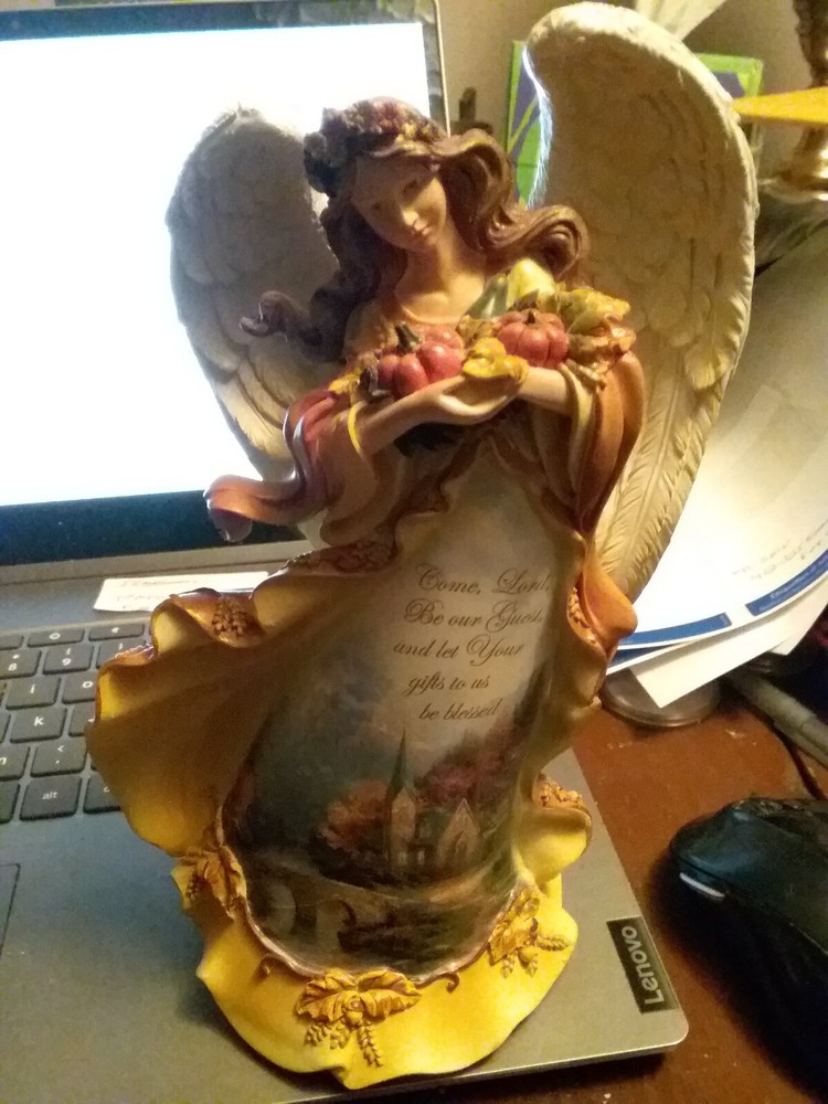 Bradford Exchange 8.5 Inch Angel Figurine Collectible