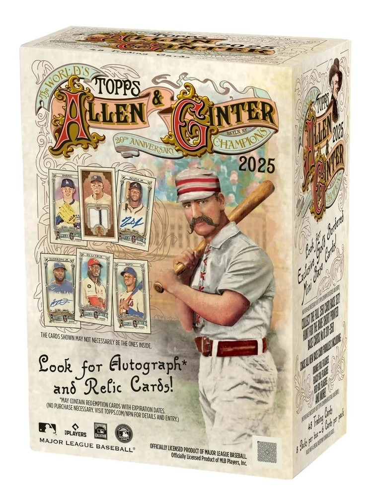 2025 Allen & Ginter Baseball Blaster Box