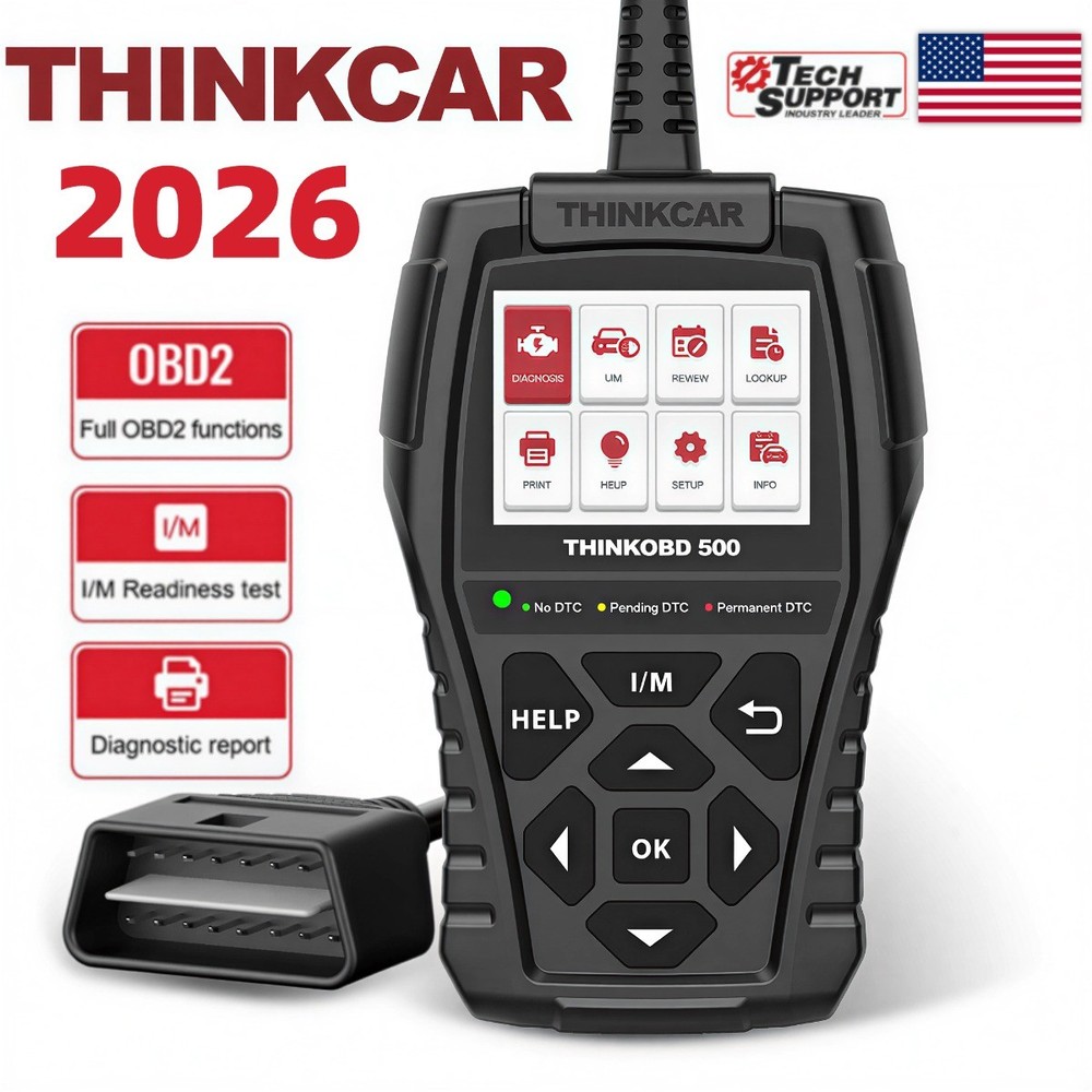 ThinkOBD 500 Car OBD2 Diagnostic Service Tools Auto Scanners Code Readers USA