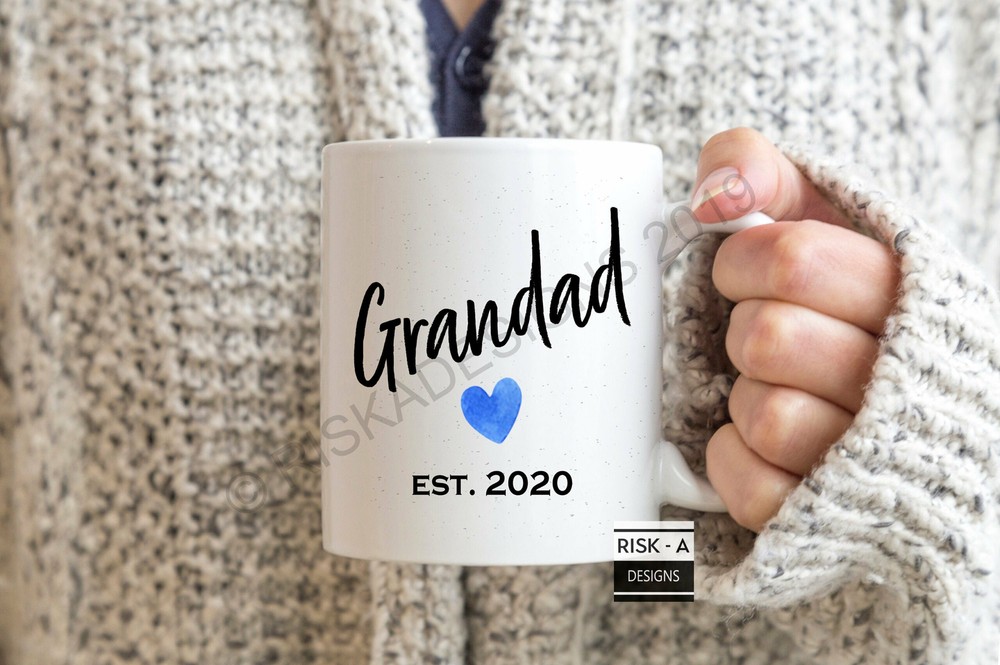 Grandad Gift Grandad Est 2020 Mug New Grandparent Present Mens Gift Pregnancy