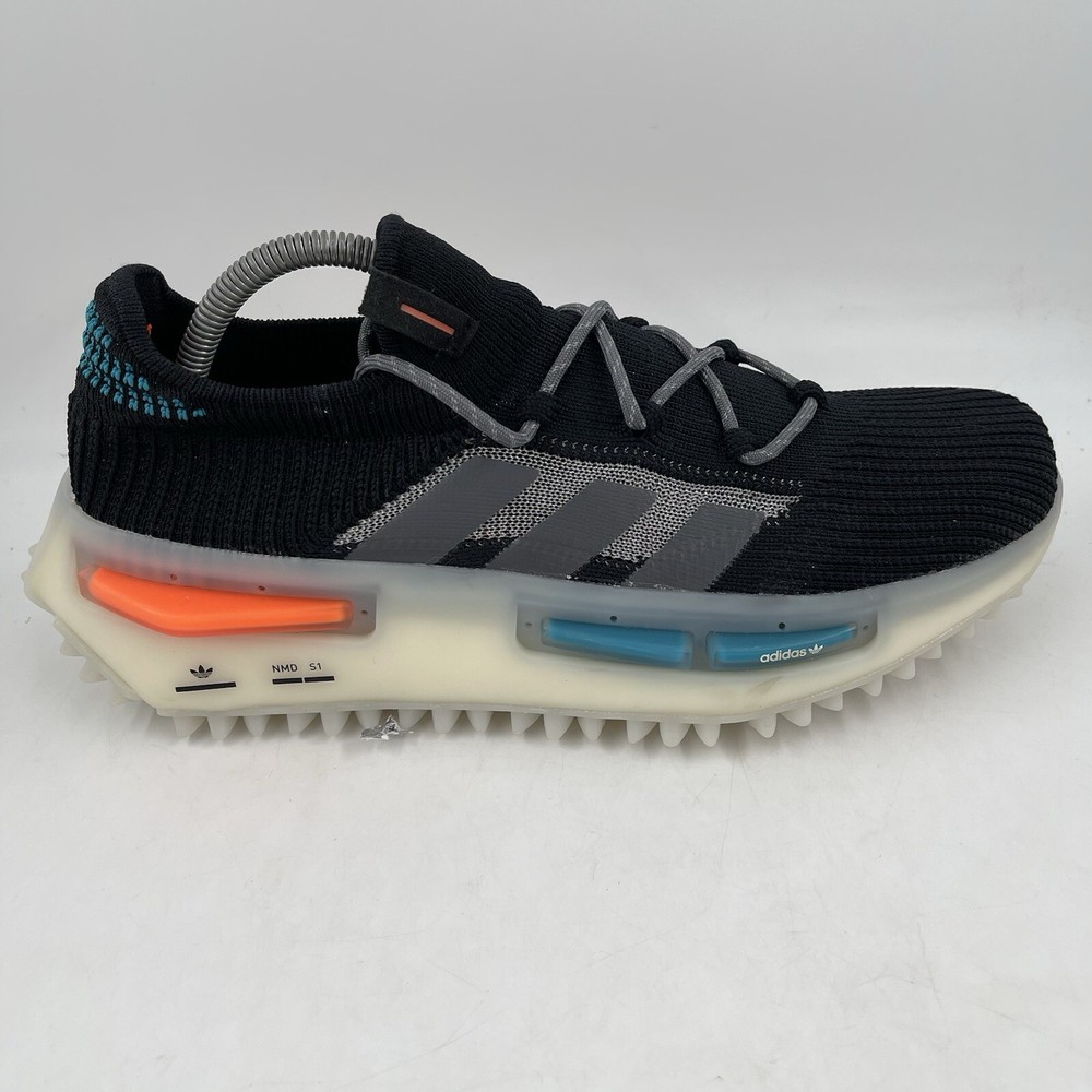 NEW! Adidas Men’s NMD_S1 Black Athletic Trainer Running Sneaker- Size 9.5