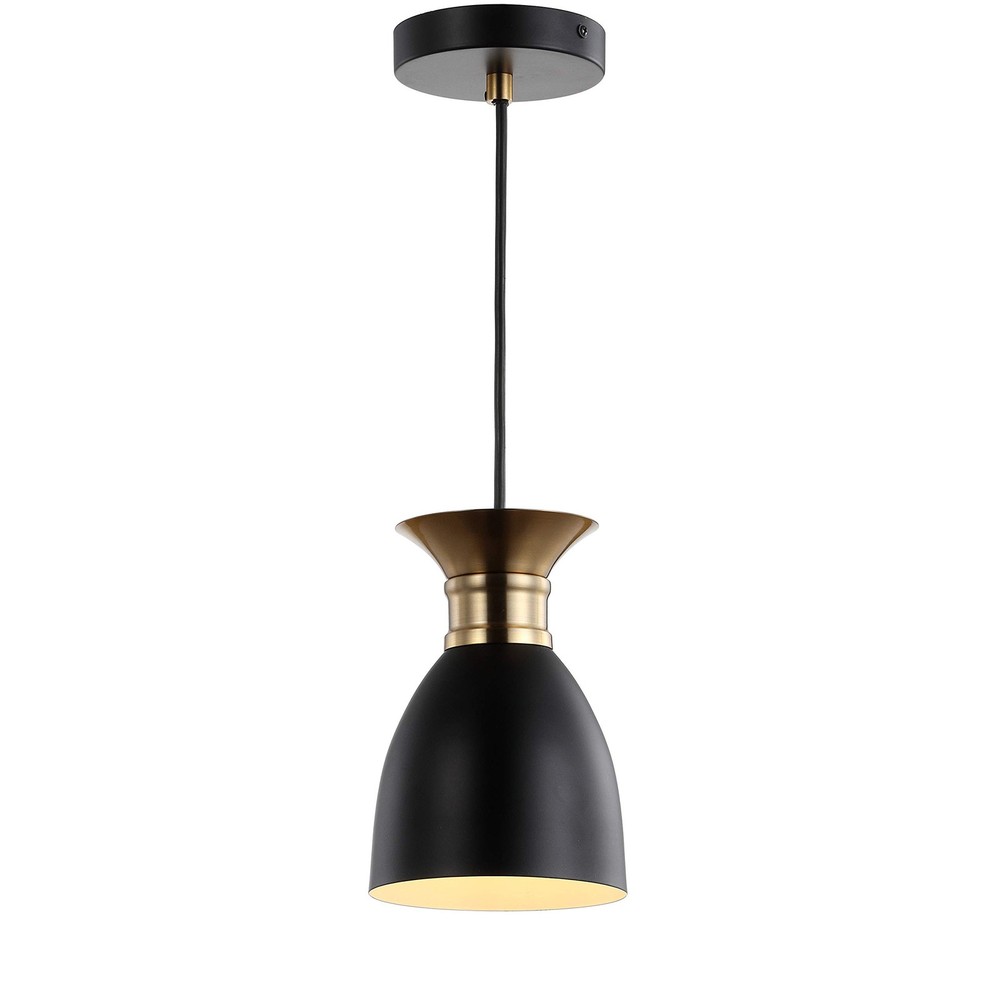 Edison 5.75 Inch Metal LED Dimmable Pendant Light for Dining Room Living Room Modern Lighting