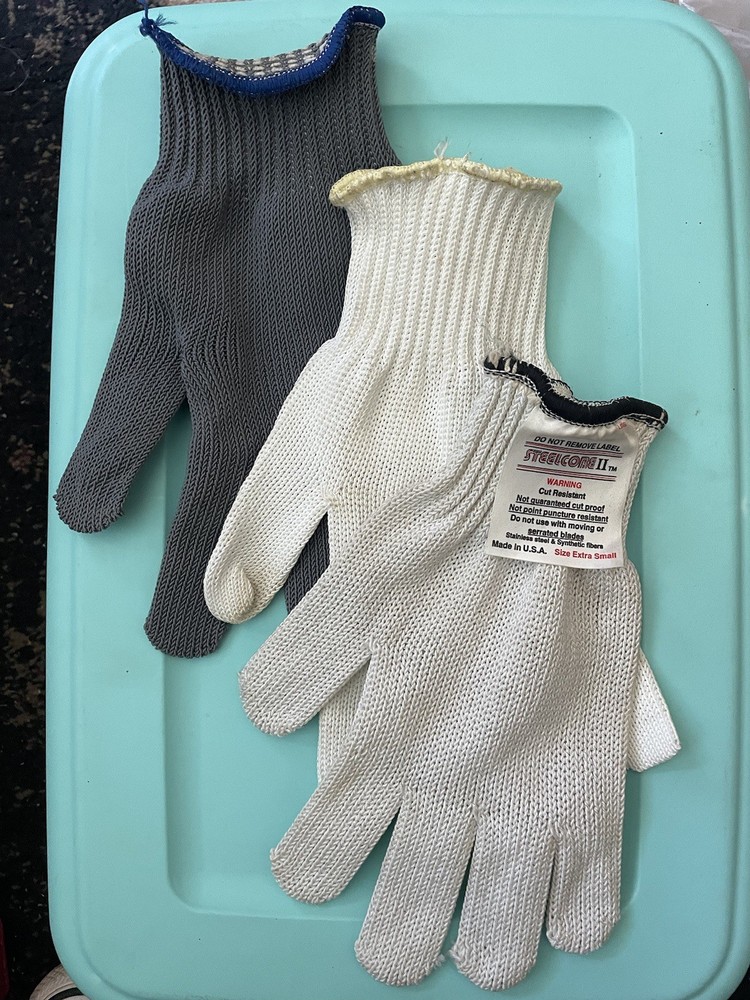 Cut-resistant safety gloves - 3 pack