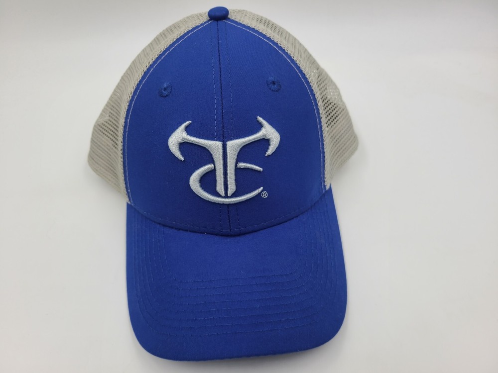 True Timber Camo Mesh Trucker Snapback Hat Cap Dad Men Women Hunt Fish Blue Gray