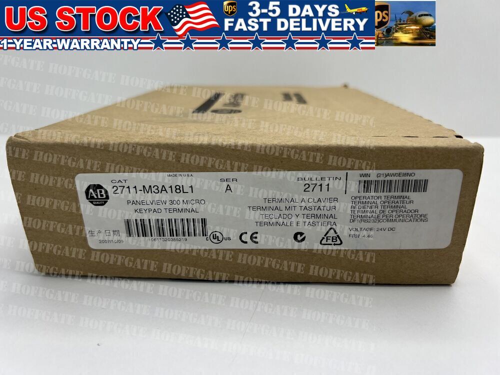 2711-M3A18L1 New Factory Sealed AB 1 YEAR WARRANTY FAST DELIVERY 1PCS VERY GOOD-image